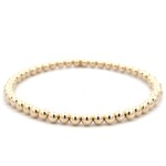 Anklet basic 5mm gold coloured