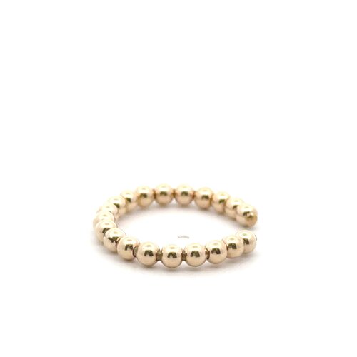 Ring PS wire basic 3mm gold coloured