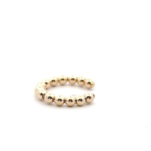 Ring PS wire basic 4mm gold coloured