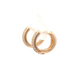 Earrings milan small goldplated