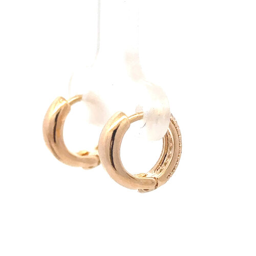 Earrings milan small goldplated