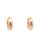 Earrings milan small goldplated