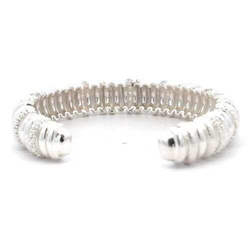 Bangle big cc silver