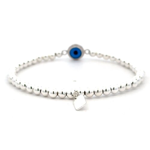 Lucky eye retro silver