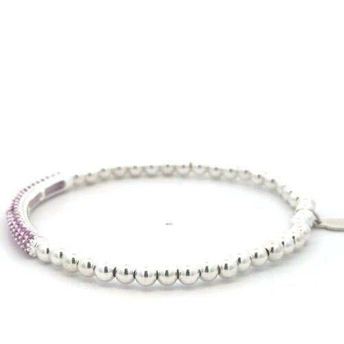 Bar fuchsia silver