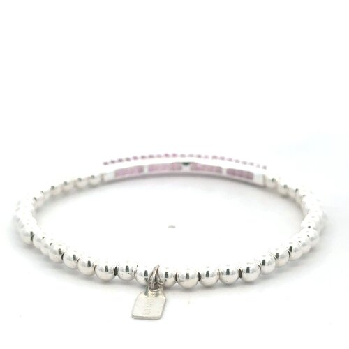 Bar fuchsia silver