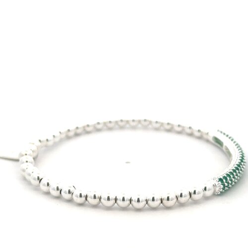 Bar green dark silver