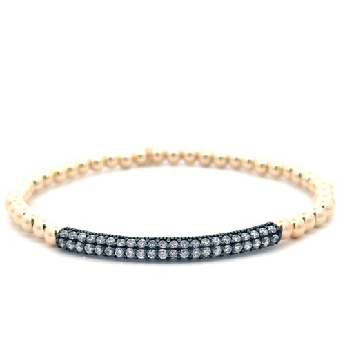 Bar black cc gold coloured