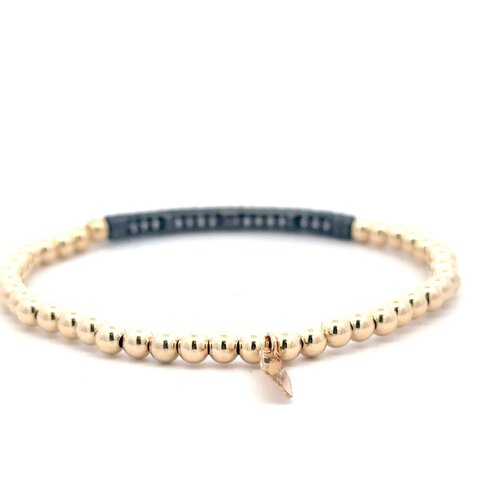 Bar black cc gold coloured