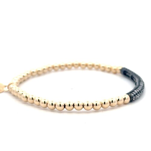 Bar black cc gold coloured