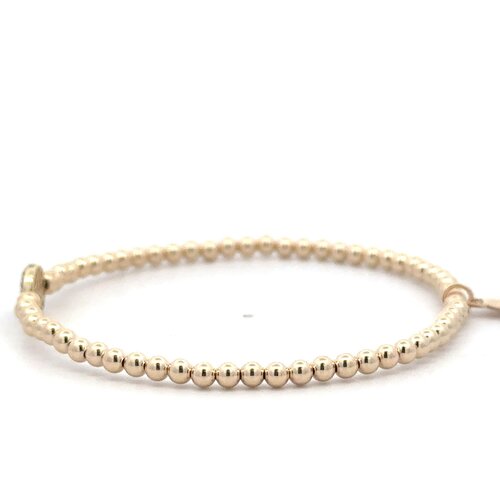 Disc cc 3mm gold coloured