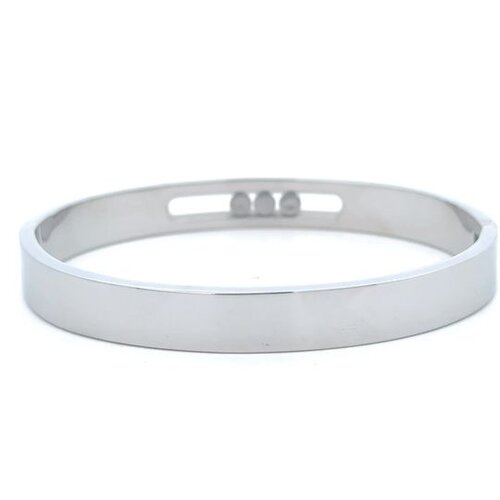 Bangle cc sparkle silver