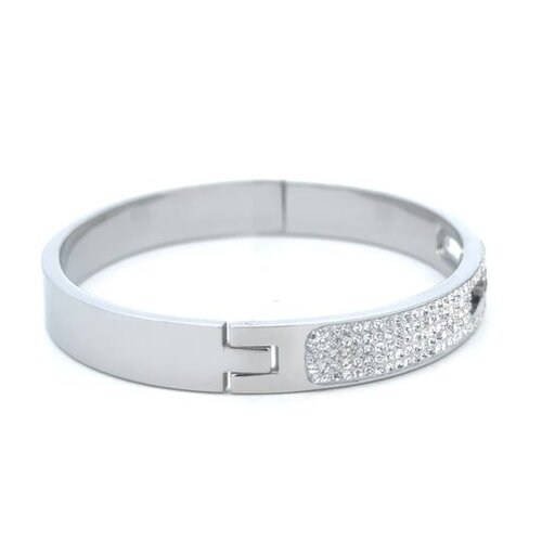 Bangle cc sparkle silver