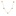 Necklace starry night gold plated