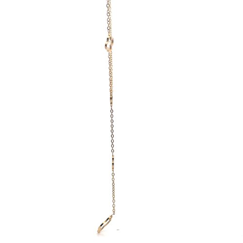 Necklace clover goldplated
