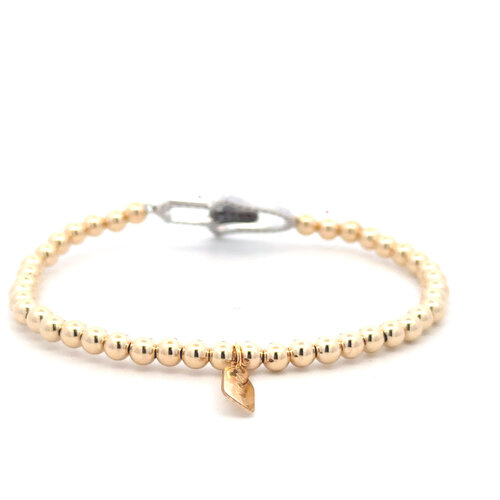 Hamsa hand glow gold coloured
