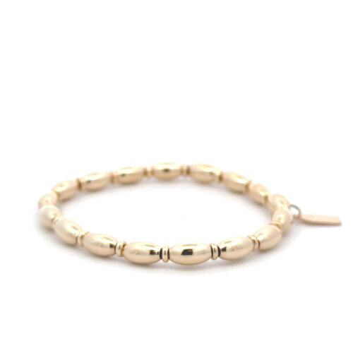 Oval mix wheel gold coloured