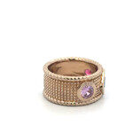 Ring Jasmin purple goldplated Ring Jasmin purple goldplated
