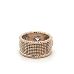 Ring Jasmin blue goldplated Ring Jasmin blue goldplated