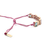 Cord smileys all over goldplated Cord smileys all over goldplated