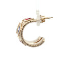 Earrings Jasmin purple goldplated Earrings Jasmin purple goldplated