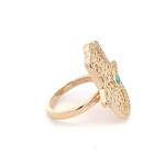 Ring hamsa cc turquoise Ring hamsa cc turquoise