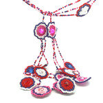 Necklace Boho pink Necklace Boho pink
