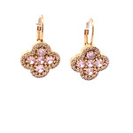 Earrings clover cc pink Earrings clover cc pink