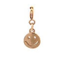 Charm smiley goldplated Charm smiley goldplated