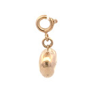 Charm heart goldplated Charm heart goldplated