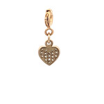 Charm heart cc goldplated Charm heart cc goldplated