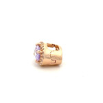 Charm Click purple goldplated Charm Click purple goldplated