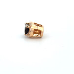 Charm Click brown goldplated Charm Click brown goldplated
