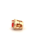 Charm Click orange goldplated Charm Click orange goldplated