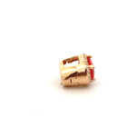 Charm Click orange goldplated Charm Click orange goldplated