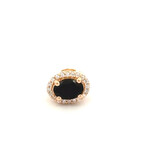 Charm Click black goldplated Charm Click black goldplated