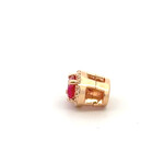 Charm Click fuchsia goldplated Charm Click fuchsia goldplated