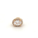 Charm Click clear goldplated Charm Click clear goldplated