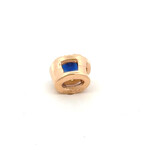Charm Click dark blue goldplated Charm Click dark blue goldplated