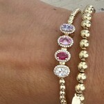 Charm Click clear goldplated Charm Click clear goldplated