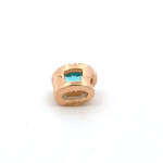 Charm Click blue goldplated Charm Click blue goldplated