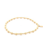 Anklet basic dot mix gold coloured Anklet basic dot mix gold coloured