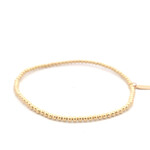 Anklet basic 3 mm gold coloured Anklet basic 3 mm gold coloured