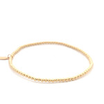 Anklet basic 3 mm gold coloured Anklet basic 3 mm gold coloured