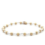 Basic dot mix silver gold coloured Basic dot mix silver gold coloured