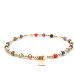 Mix 3 multi 2mm gold coloured Mix 3 multi 2mm gold coloured