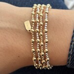 Basic dot mix silver gold coloured Basic dot mix silver gold coloured