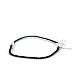Cord sparkle black silver Cord sparkle black silver