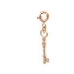 Charm clipon - Key to my heart goldplated Charm clipon - Key to my heart goldplated