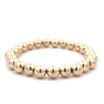 Anklet basic gold coloured 10mm Anklet basic gold coloured 10mm